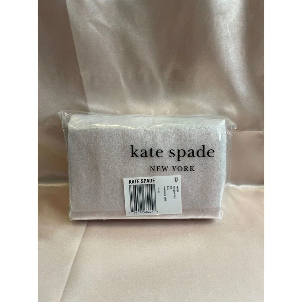 kate spade Pink Pebbled Leather Wallet